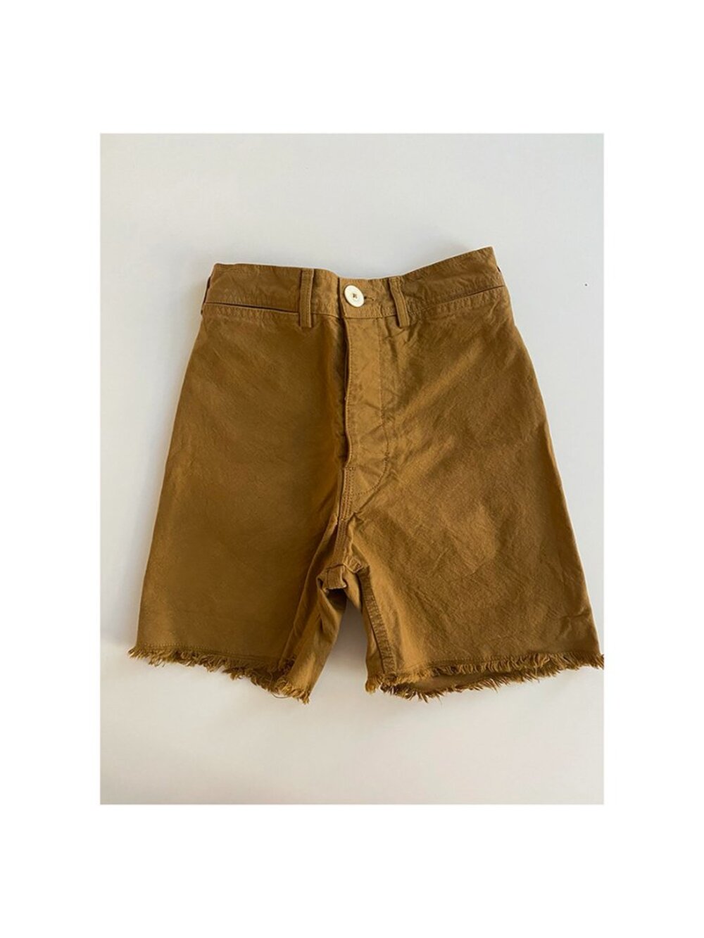 Jesse Kamm Shorts, Tobacco, Size 0